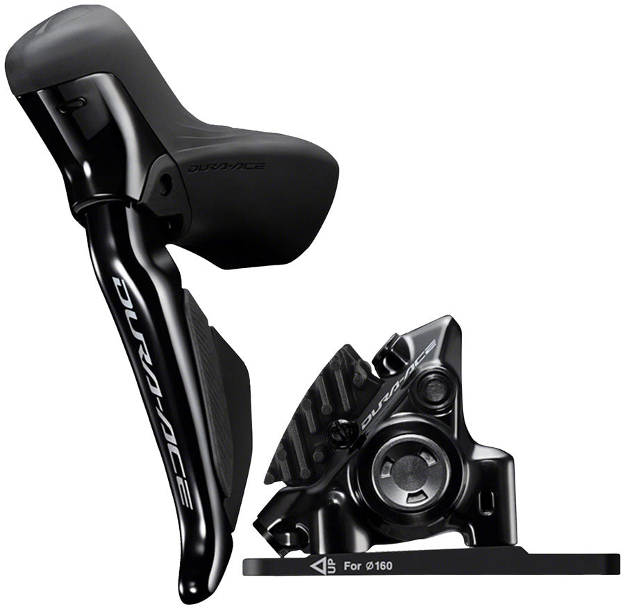 Shimano Dura-Ace ST-R9270F-L Di2 Shift/Brake Lever BR-R9270 Hydraulic Disc Brake Caliper - Left/Front 2x Flat Mount BLK Hydraulic Brake/Shift Lever Drop Bar Shimano   