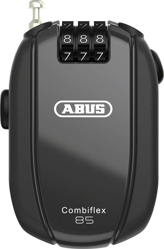 Abus  Combiflex Break Retractable Combo Lock - 85cm Black Cable Locks Abus   