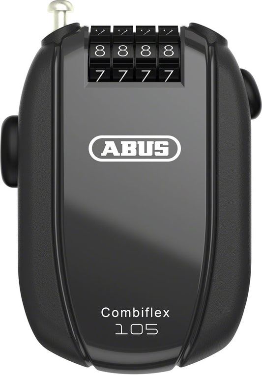 Abus  Combiflex Rest Retractable Combo Lock - 105cm Black Cable Locks Abus   