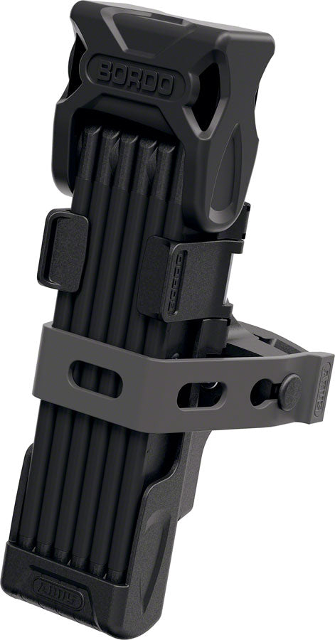 Abus Bordo 6000K XPlus Folding Lock - Keyed 3/90cm Saddlefix Bracket Raincap Folding Locks Abus   