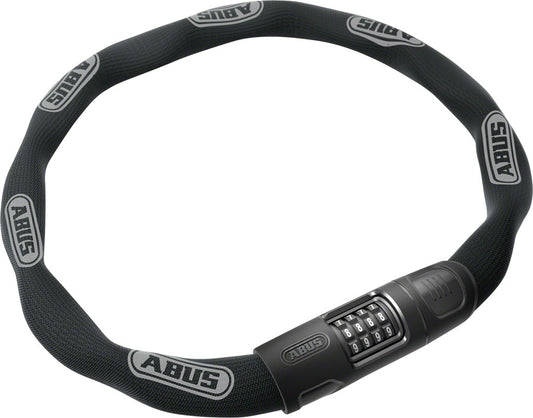 Abus 8808C Chain Lock - Combination 2.8 8mm Square Black Chain Locks Abus   