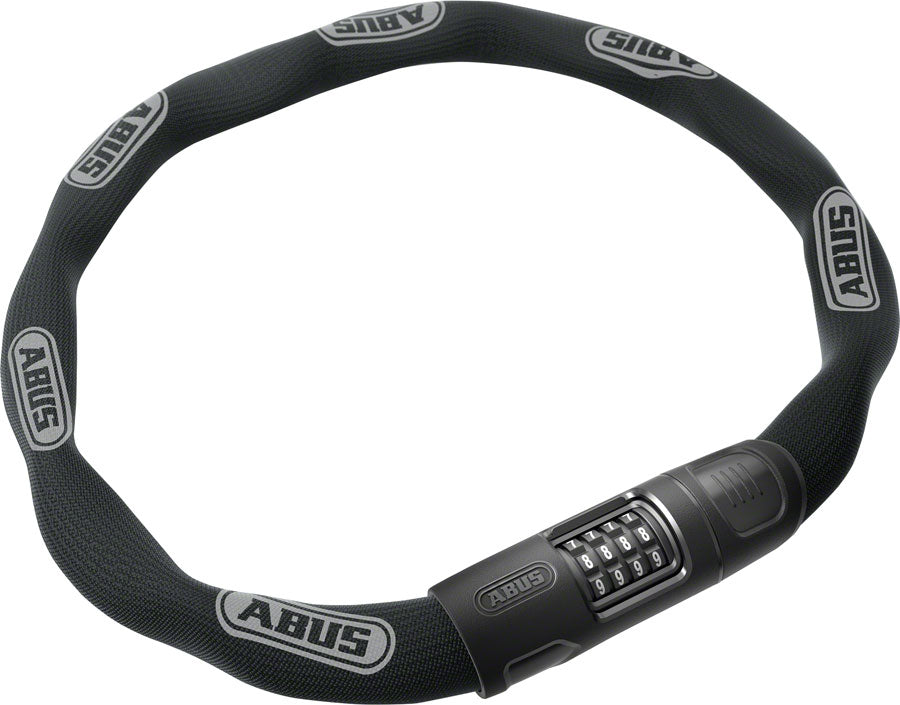 Abus 8808C Chain Lock - Combination 3.7 8mm Square Black Chain Locks Abus   