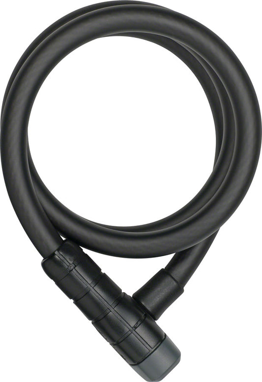 Abus Racer 6412K Cable Lock - Keyed 2.8 12mm With Bracket Black Cable Locks Abus   