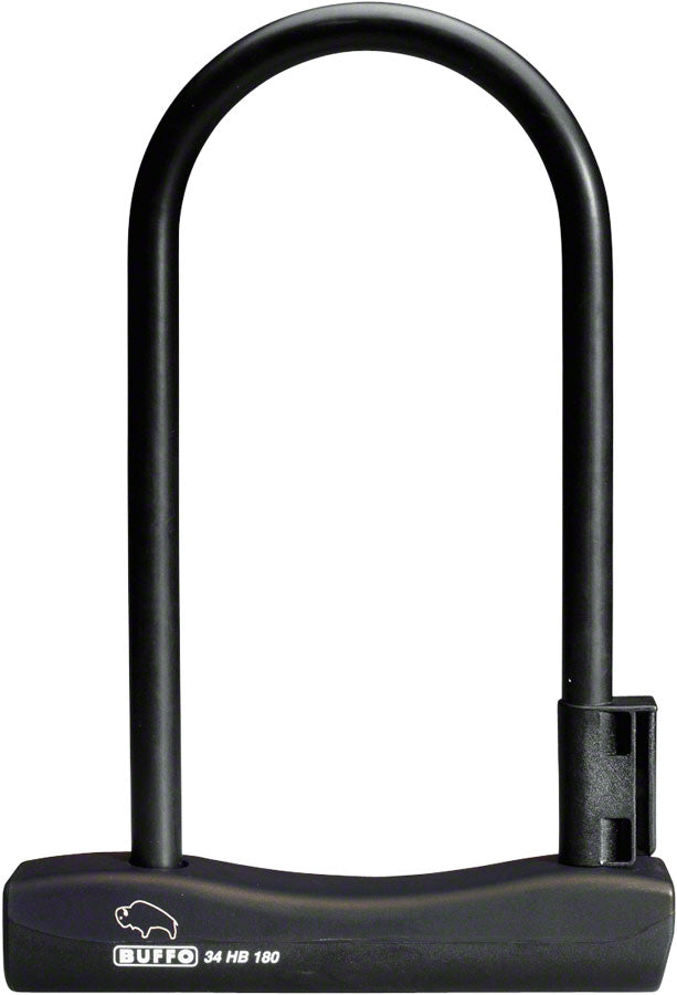 Abus Buffo U-Lock - 4 x 9" Keyed Black Includes bracket U-Lock Abus   