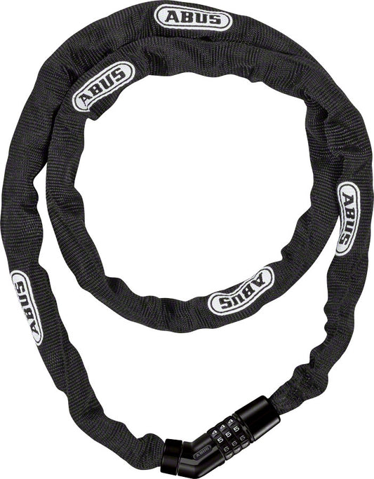 ABUS Steel-O-Chain 4804C Combination Lock: 110/4mm Black Chain Locks Abus   