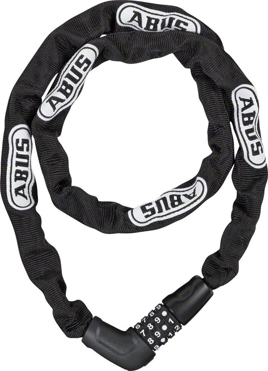 ABUS Steel-O-Chain 5805C Combination Lock: 110/5mm Black Chain Locks Abus   