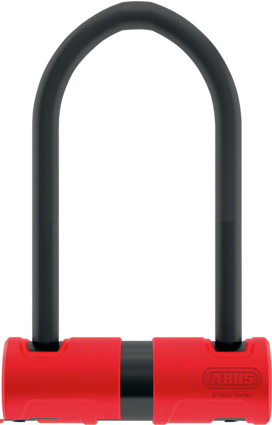 Abus 440A Alarm U-Lock - 4.2 x 6.3" Keyed Black/Red Includes bracket U-Lock Abus   
