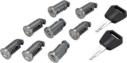 Thule 450800 One-Key Lock System 8 Pack Rack Accessories Thule   
