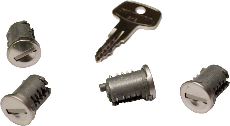 Yakima SKS Lock Core with Key: 4-Pack Rack Accessories Yakima   