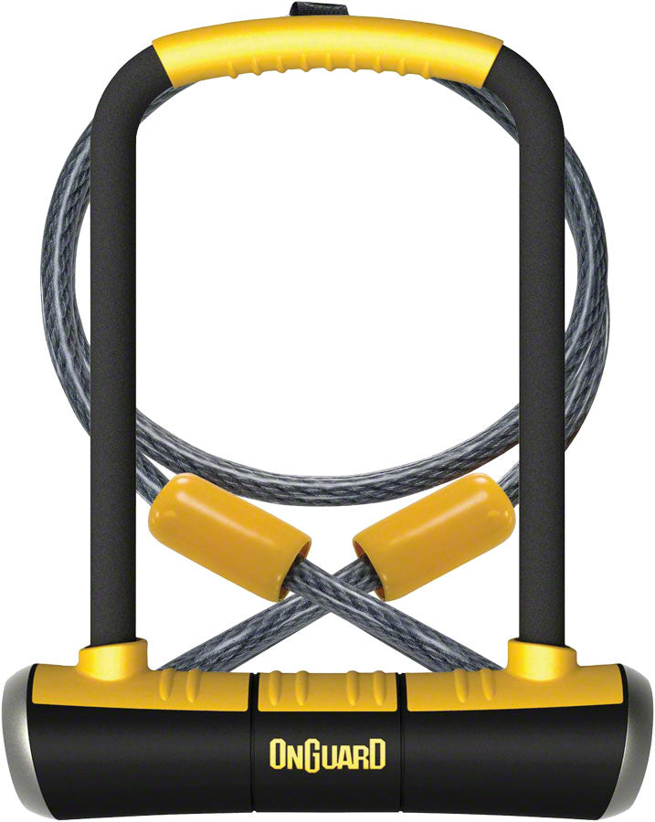 OnGuard PitBull Series U-Lock - 4.5 x 9" Keyed BLK/YLW Includes cable bracket U-Lock OnGuard   