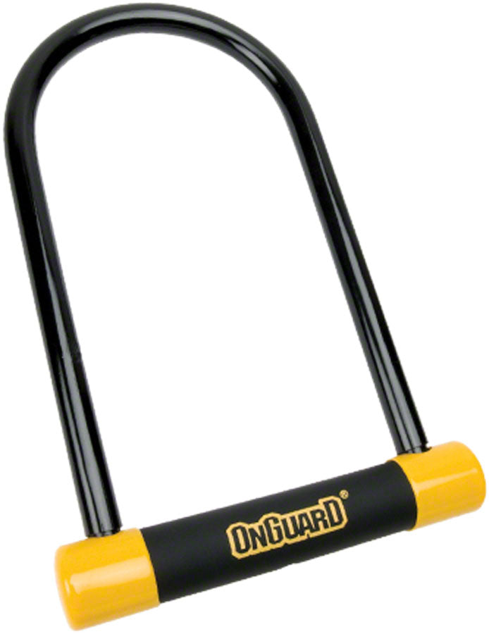 OnGuard BullDog Series U-Lock - 5 x 9" Keyed Black/Yellow Includes bracket U-Lock OnGuard   
