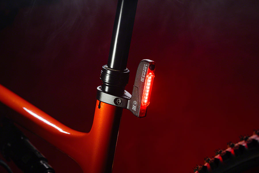 Lezyne Stick Drive SC Rechargable Taillight - Seatpost Mount Black Lights Lezyne   