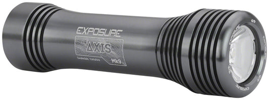 Exposure Axis Mk9 Headlight - 1300 Lumens With Helmet And Handlebar Mount TAP Technology Gun Metal BLK Lights Exposure Lights   