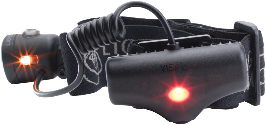 Light Motion Vis 360 Pro Adventure Rechargeable Headlight Taillight Set BLK Lights Light and Motion   