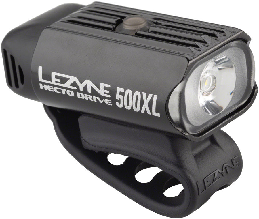 Lezyne Hecto Drive 500XL Headlight: Gloss Black Lights Lezyne   