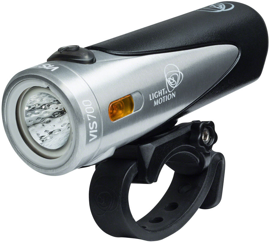Light and Motion VIS 700 Rechargeable Headlight: Tundra Steel/Black Lights Light and Motion   