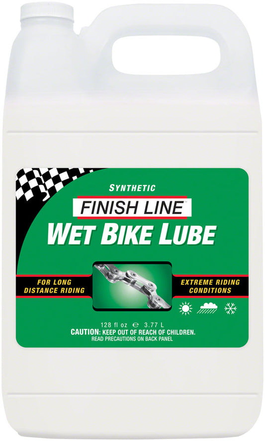 Finish Line WET Bike Chain Lube - 1 Gallon Bulk Degreaser / Cleaner Finish Line   