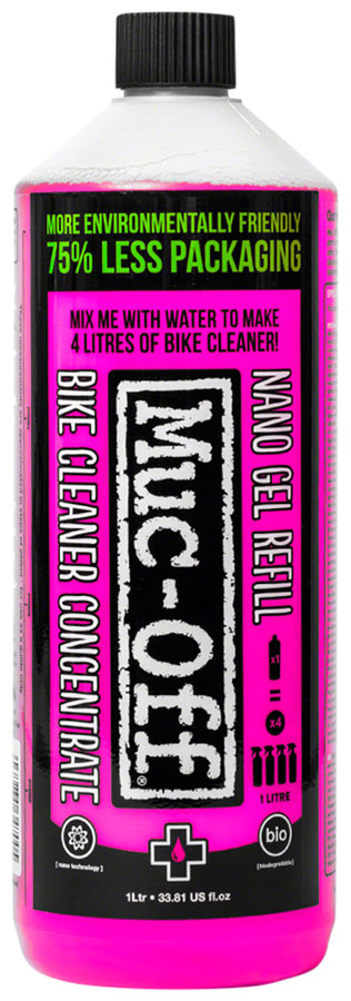 Muc-Off Nano Tech Gel Concentrate Cleaner: 1L Bottle Degreaser / Cleaner Muc-Off   