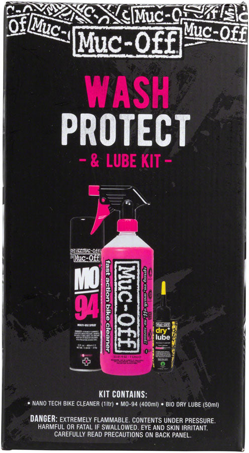 Muc-Off Bike Care Kit: Wash Protect and Lube with Dry Conditions Chain Oil Degreaser / Cleaner Muc-Off   