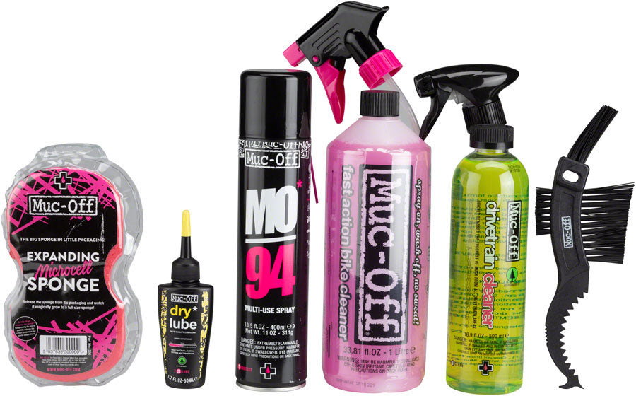 Muc-Off Bike Care Kit: Wash and Drivetrain Essentials Cleaning Tools Muc-Off   