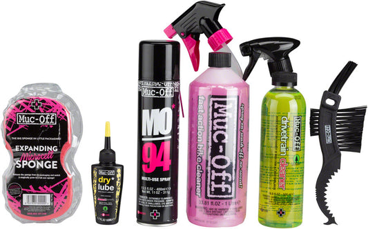 Muc-Off Bike Care Kit: Wash and Drivetrain Essentials Cleaning Tools Muc-Off   