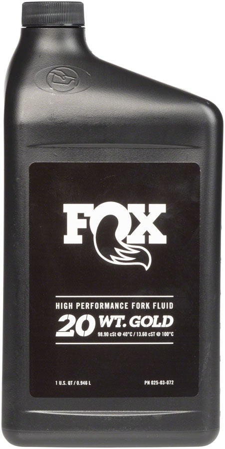 FOX 20 Weight Gold Bath Oil - 32oz Suspension Tools Fox Shox   