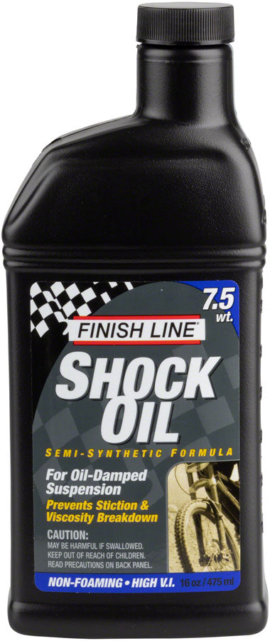 Finish Line Shock Oil 7.5 Weight 16oz Suspension Tools Finish Line   
