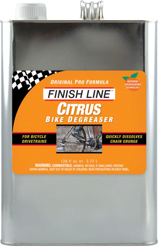 Finish Line Citrus Bike Degreaser 1 Gallon Degreaser / Cleaner Finish Line   