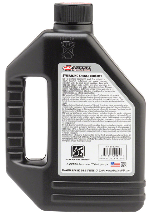 Manitou Maxima Synthetic All-Temperatures Suspension Oil - 3Wt 1 Liter Suspension Tools Manitou   