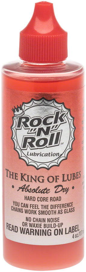Rock-N-Roll Absolute Dry Bike Chain Lube - 4oz, Drip, Box of 12