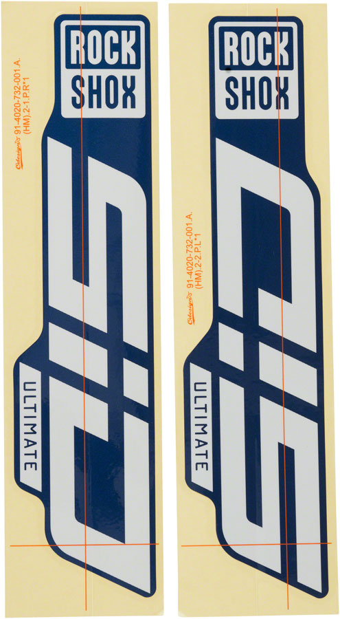 RockShox Fork Decal Kit - SID Ultimate 27.5"/29" Sticker/Decal RockShox   