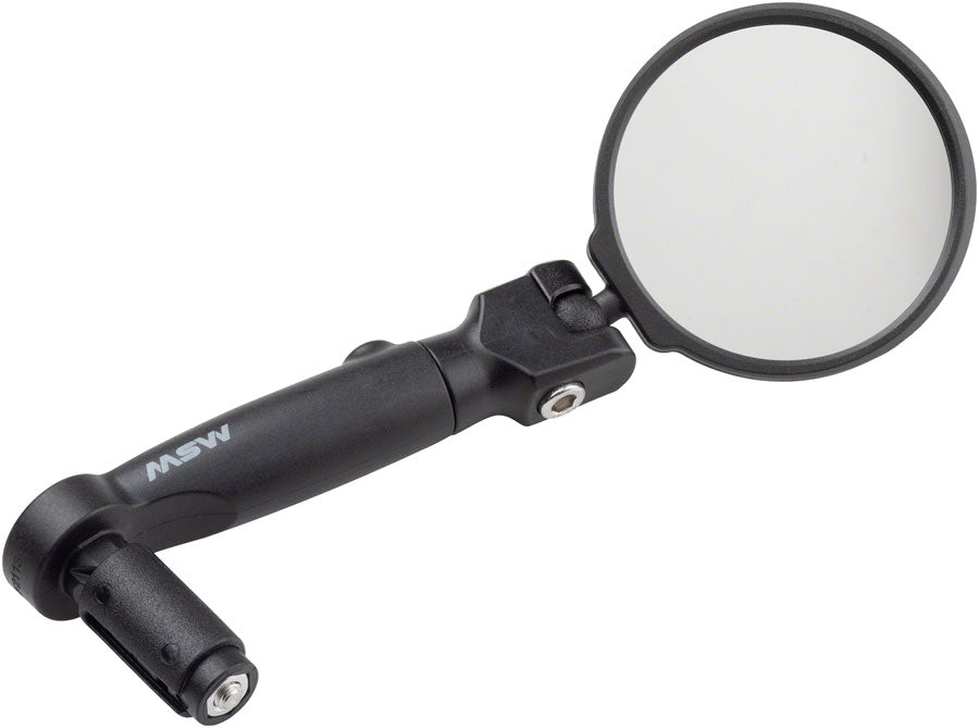 MSW Handlebar Mirror - Flat and Drop Bar HD Glass Lens Mirrors MSW   