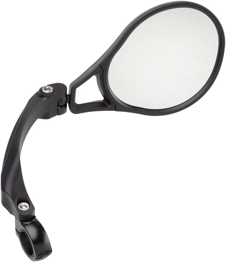 MSW Handlebar Mirror - Flat Bar Right Side HD Glass Lens Mirrors MSW   