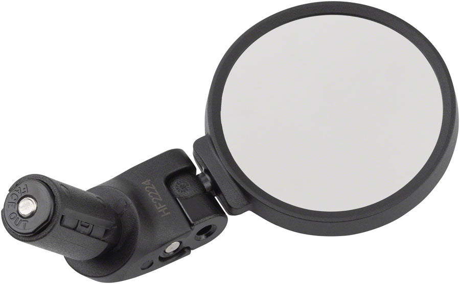 MSW Handlebar Mirror - Flat and Drop Bar Stainless Steel Lens Mirrors MSW   