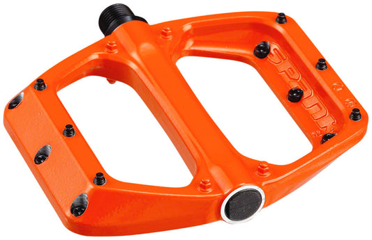 Spank Spoon DC Pedals - Platform Aluminum 9/16" Orange Pedals Spank   
