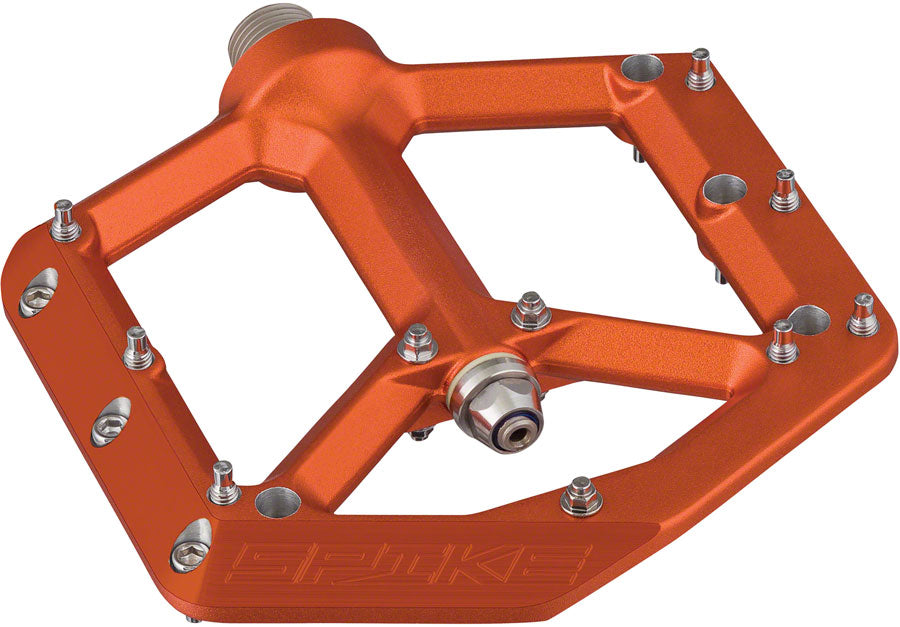 Spank Spike Pedals - Platform Aluminum 9/16" Orange Pedals Spank   