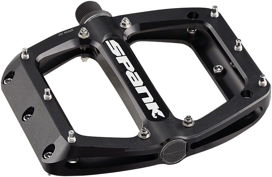 Spank Spoon 90 Pedals - Platform Aluminum 9/16" 90mm Wide Black Pedals Spank   