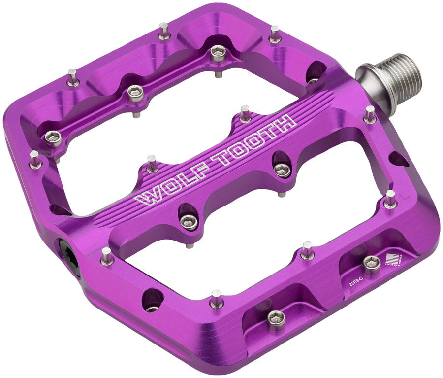 Wolf Tooth Waveform Pedals - Purple Large Pedals Wolf Tooth   