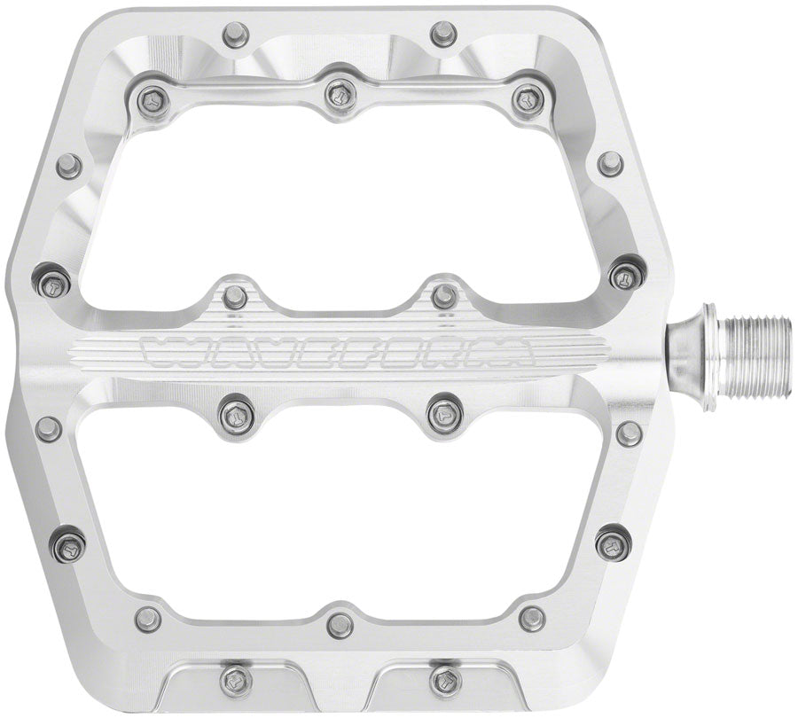 Wolf Tooth Waveform Pedals - Silver Large Pedals Wolf Tooth   