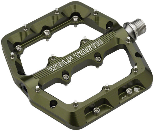 Wolf Tooth Waveform Pedals - Olive Large Pedals Wolf Tooth   