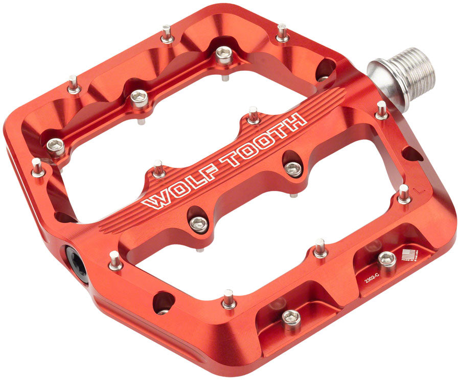 Wolf Tooth Waveform Pedals - Red Large Pedals Wolf Tooth   