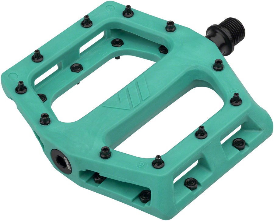 DMR V11 Pedals - Platform Composite 9/16" Turquoise Pedals DMR   