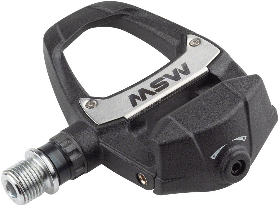 MSW Judo Pedals - Single Side Road Clipless Composite 9/16" Black Pedals MSW   