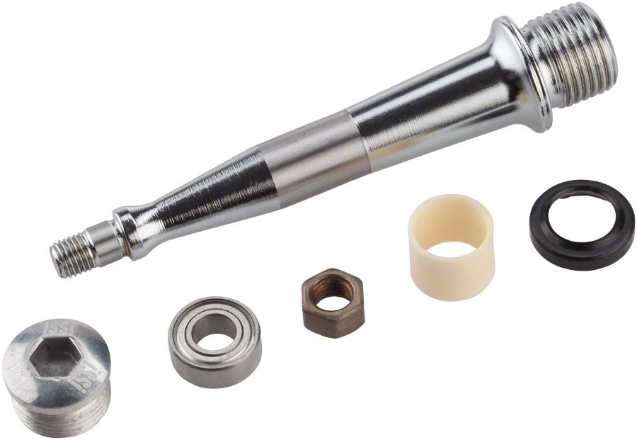 iSSi Bushing Bearing Spindle Rebuild Kit Standard Length 52.5mm Silver Pedal Small Part iSSi   