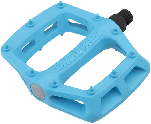 DMR V6 Pedals - Platform Plastic 9/16" Blue Pedals DMR   