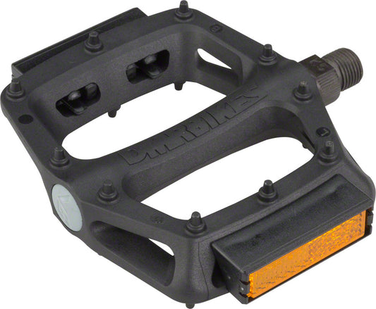 DMR V6 Pedals - Platform Plastic 9/16" Black with Reflectors Pedals DMR   