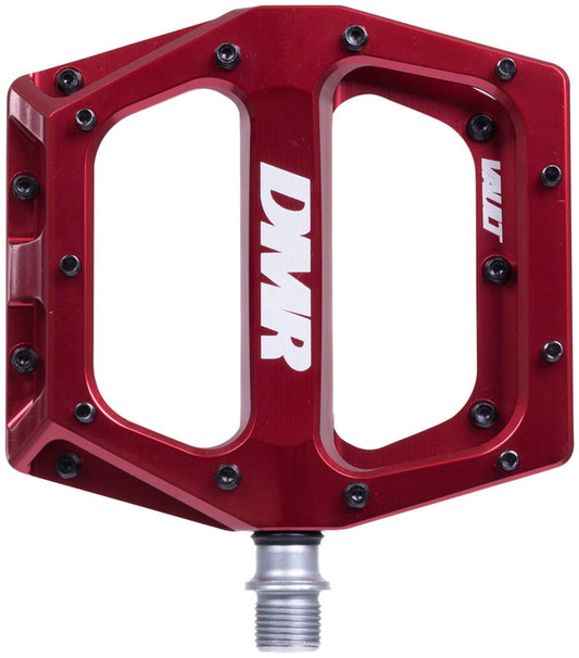 DMR Vault Pedals - Platform Aluminum 9/16" Deep Red Pedals DMR   