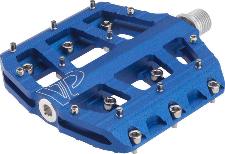 VP Components Vice Trail Pedals - Platform Aluminum 9/16" Blue Pedals VP Components   