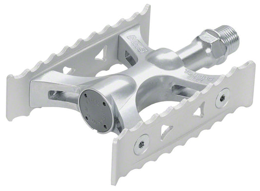 MKS Touring Lite Pedals - Platform Aluminum 9/16" Silver Pedals MKS   