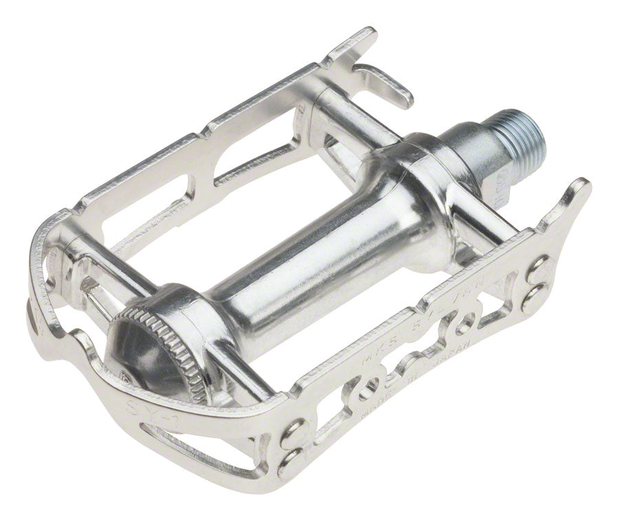 MKS Sylvan Road Pedals - Platform Aluminum 9/16" Silver Pedals MKS   